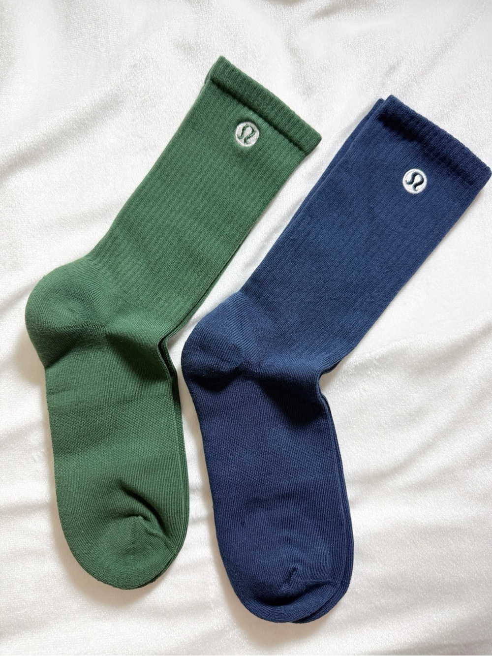 Lululemon Unisex Daily Essential Crew Socks Duo